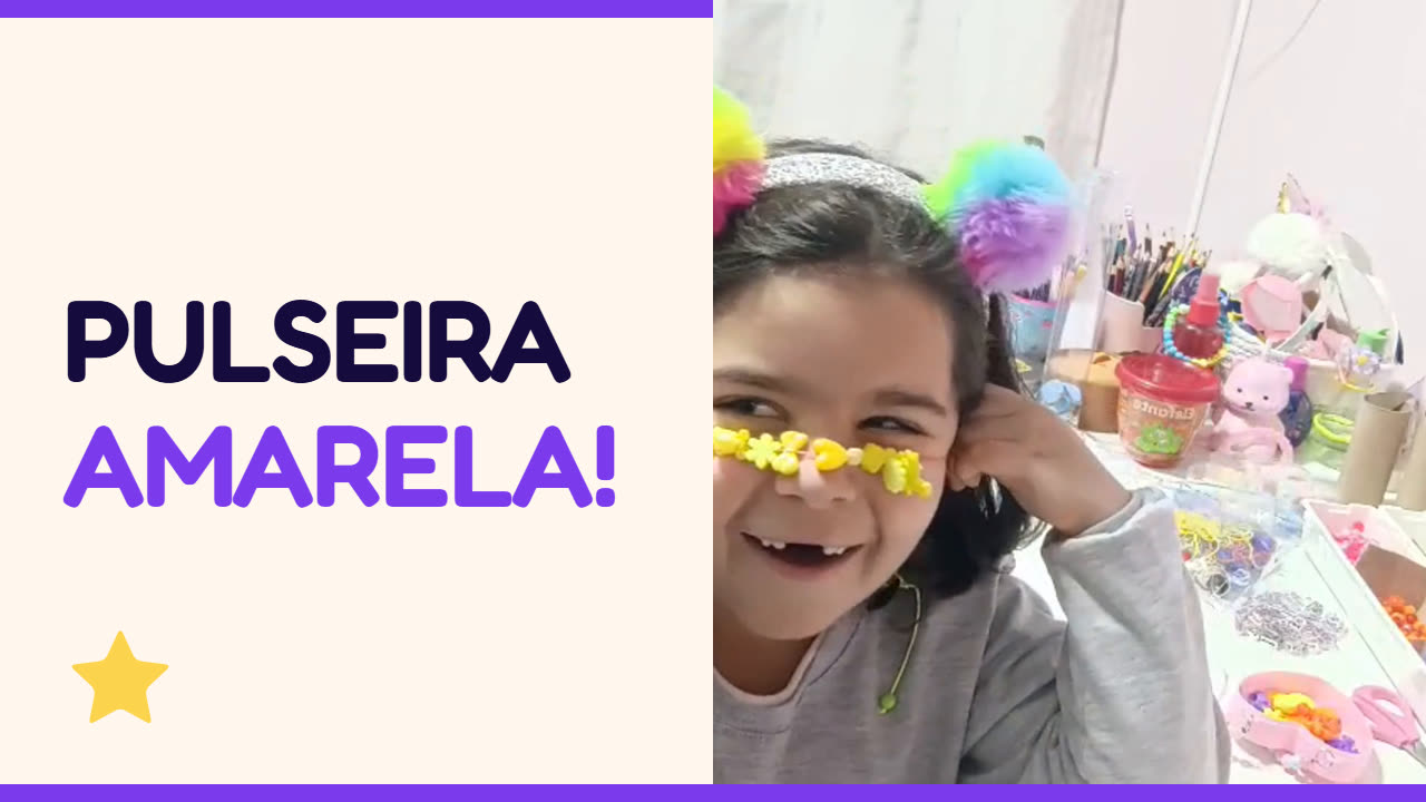 Miniatura de Fazendo pulseira para as primas